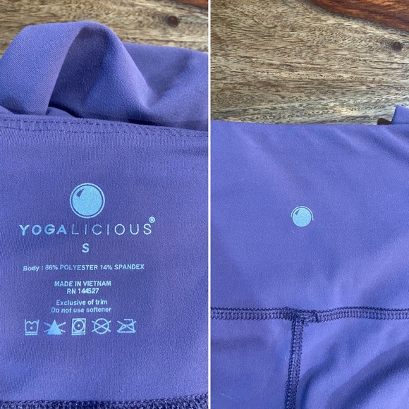 Yogalicious High Waist Ultra Soft Leggings S - Picture 4 of 11
